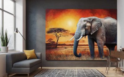 Comment intégrer un tableau d éléphant dans votre décoration intérieure