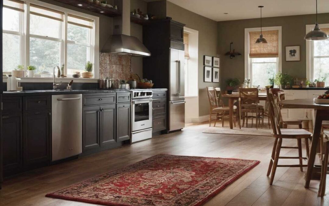 Transformez votre cuisine avec un tapis chic comment choisir le style et le matériel